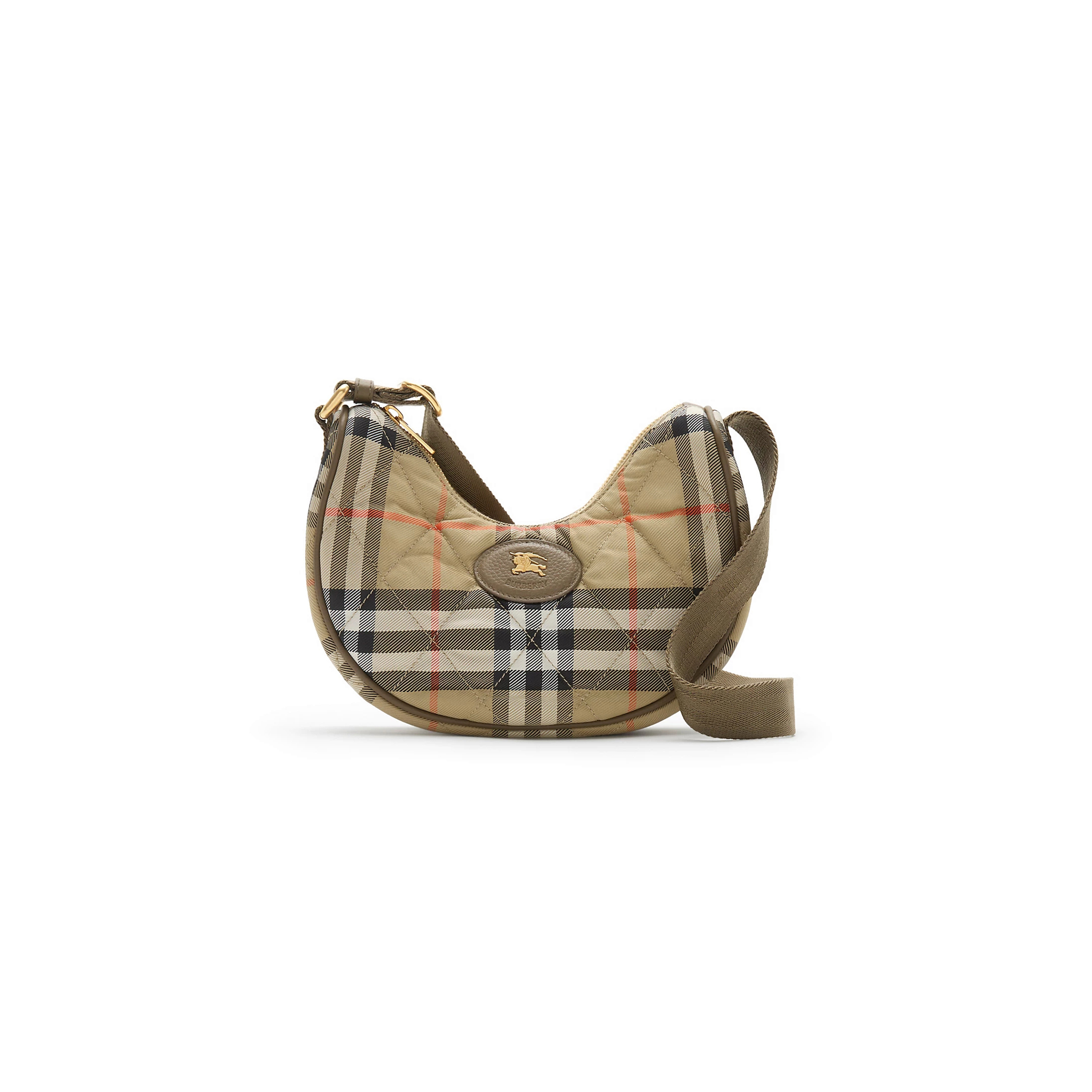 BURBERRY HORSESHOE CROSSBODY BAG 81113081 (23.5*18*7cm)